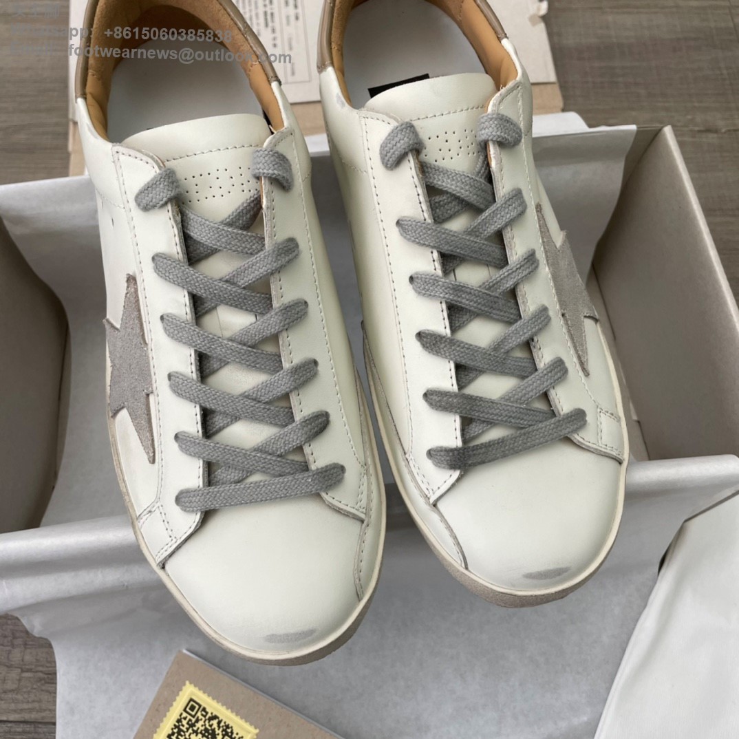 Golden Goose GGDB Superstar Low top Sneakers silver star Women Men Shoes
