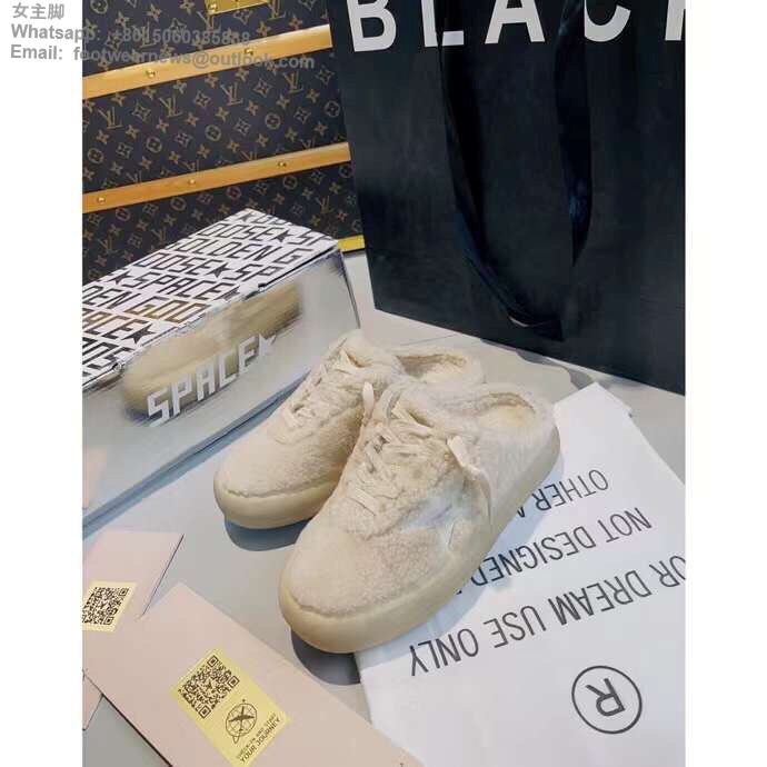 Golden Goose GGDB Fur Sneakers Women Men Shoes