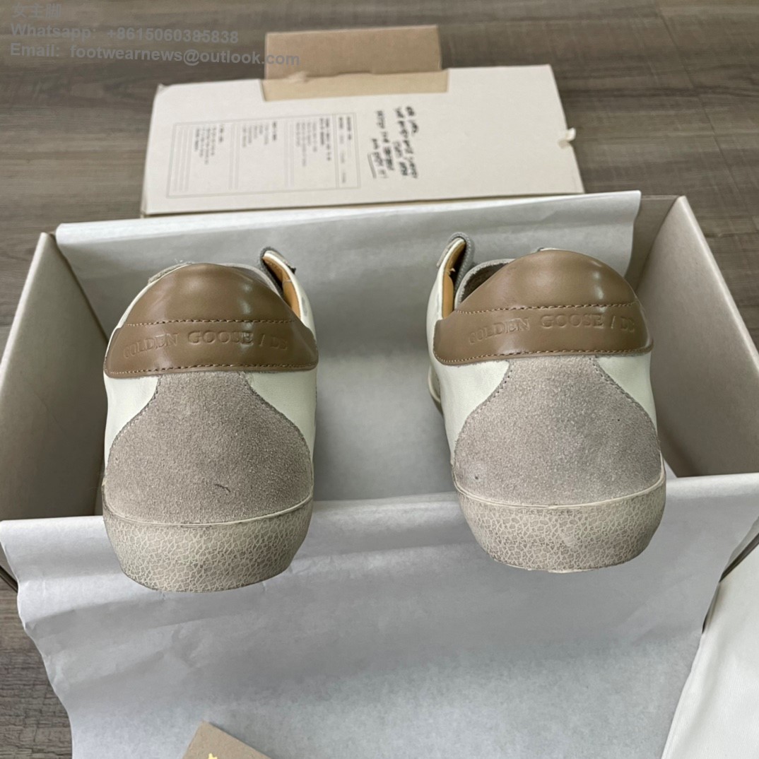 Golden Goose GGDB Superstar Low top Sneakers silver star Women Men Shoes