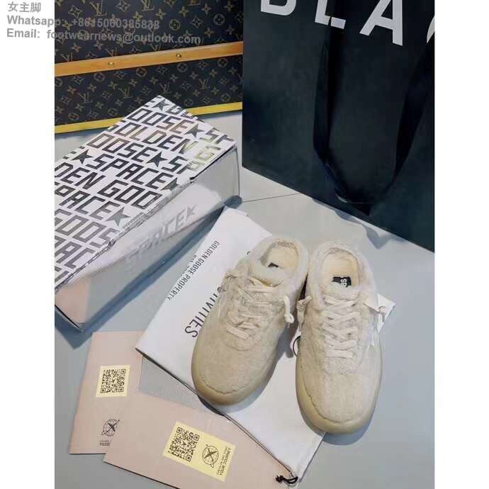 Golden Goose GGDB Fur Sneakers Women Men Shoes