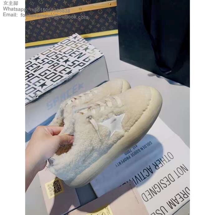 Golden Goose GGDB Fur Sneakers Women Men Shoes