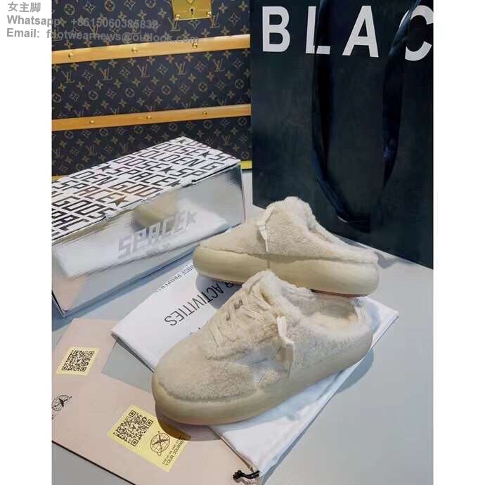 Golden Goose GGDB Fur Sneakers Women Men Shoes