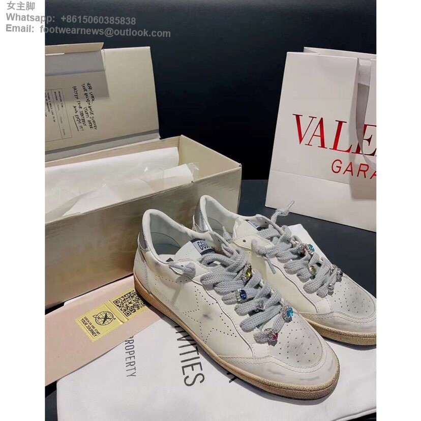 Golden Goose GGDB diamond crystal Sneakers Women Men Shoes