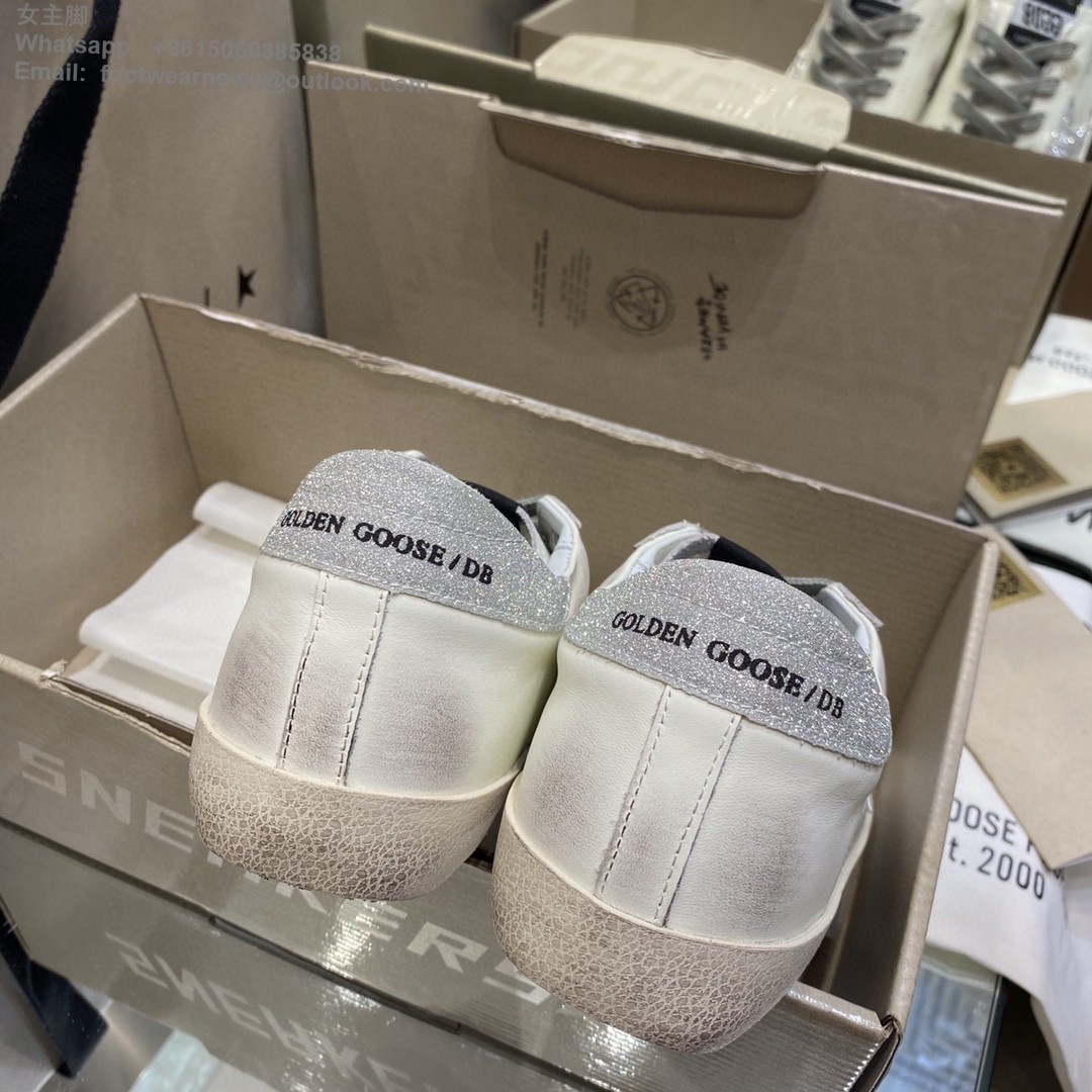 GOLDEN GOOSE Super-Star low-top Sneakers Lace-up GGDB Women Men Shoes