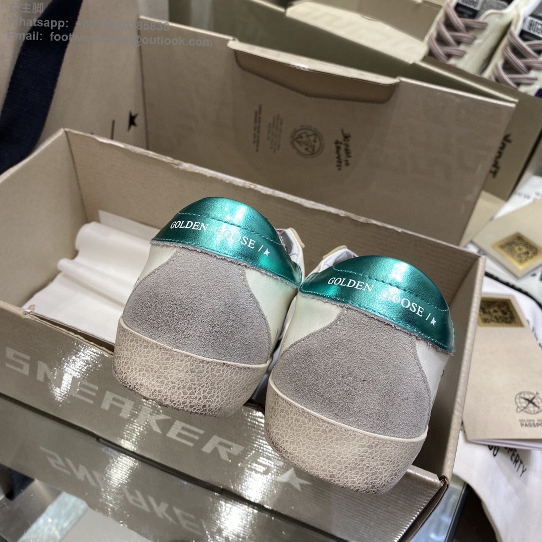 GOLDEN GOOSE Super-Star low-top Sneakers Lace-up GGDB Women Men Shoes