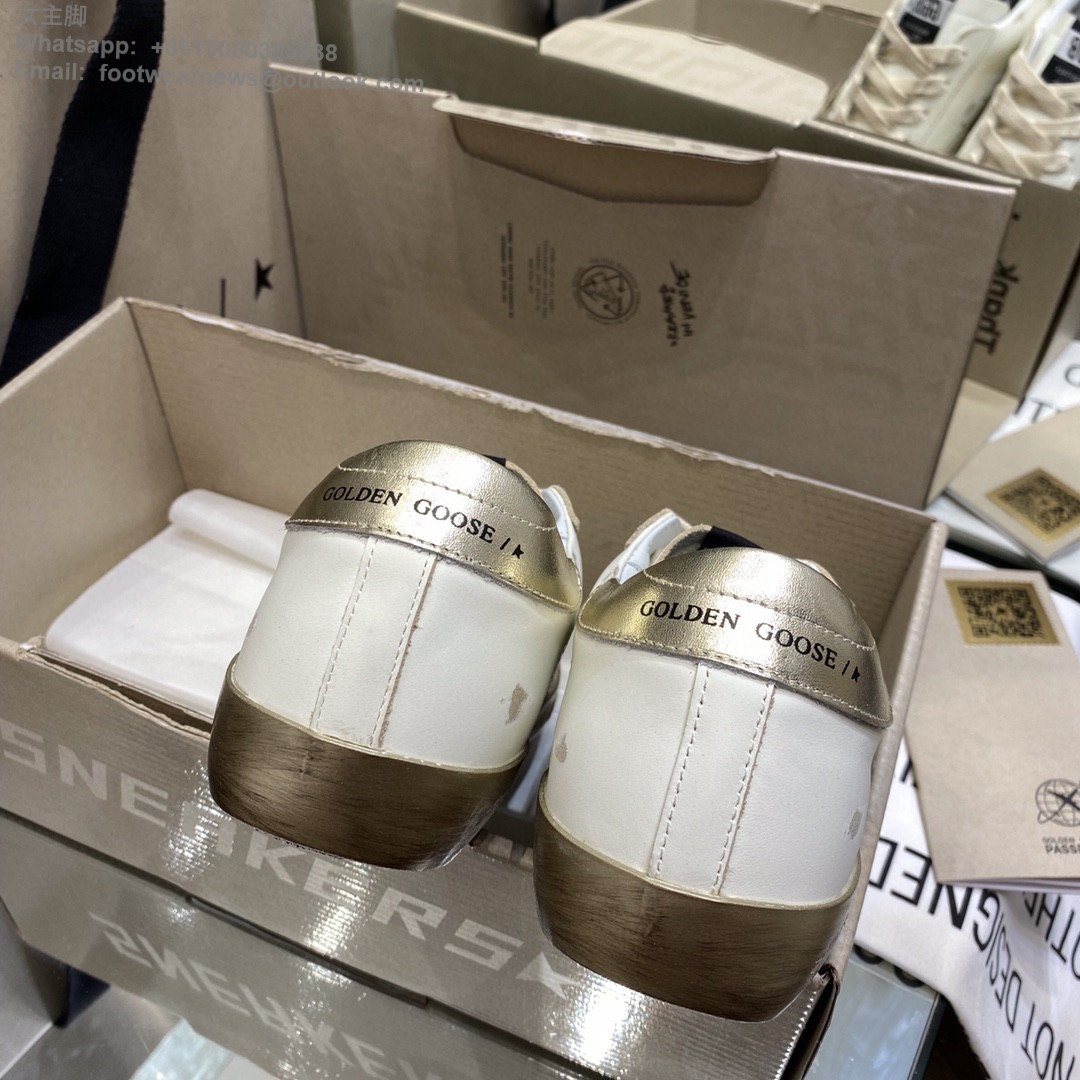 GOLDEN GOOSE Super-Star low-top Sneakers Lace-up GGDB Women Men Shoes