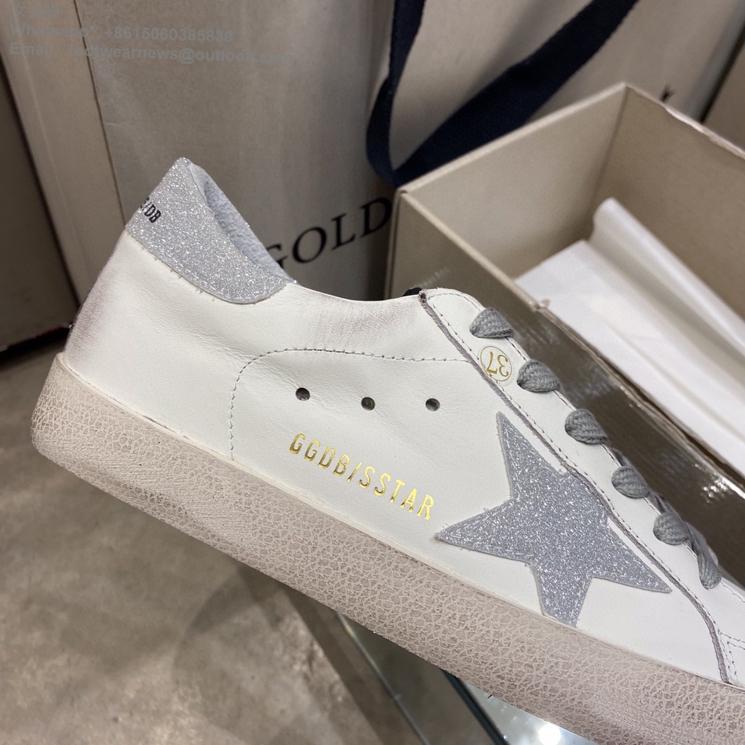 GOLDEN GOOSE Super-Star low-top Sneakers Lace-up GGDB Women Men Shoes