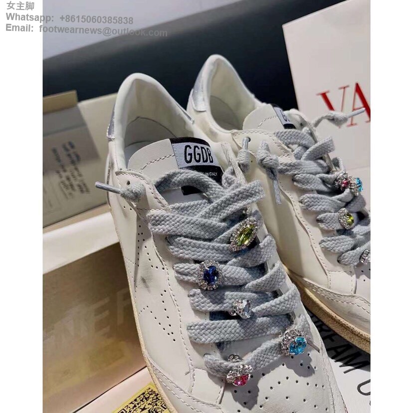 Golden Goose GGDB diamond crystal Sneakers Women Men Shoes