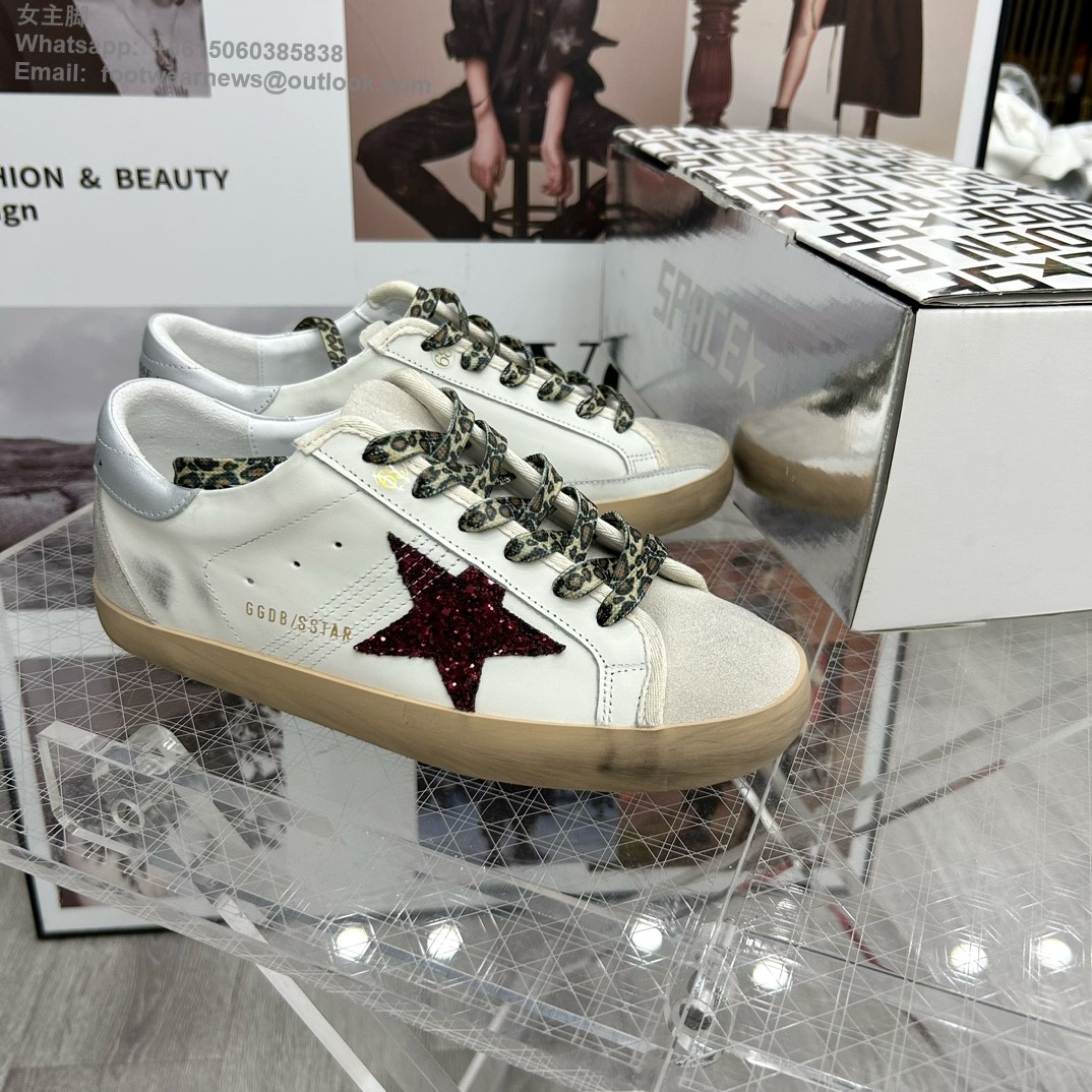 GOLDEN GOOSE GGDB Super star Low top Mens Women Sneakers Shoes