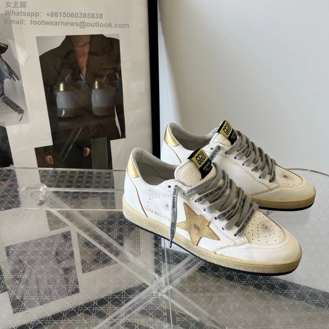 GOLDEN GOOSE GGDB ball star Low top Mens Women Sneakers Shoes