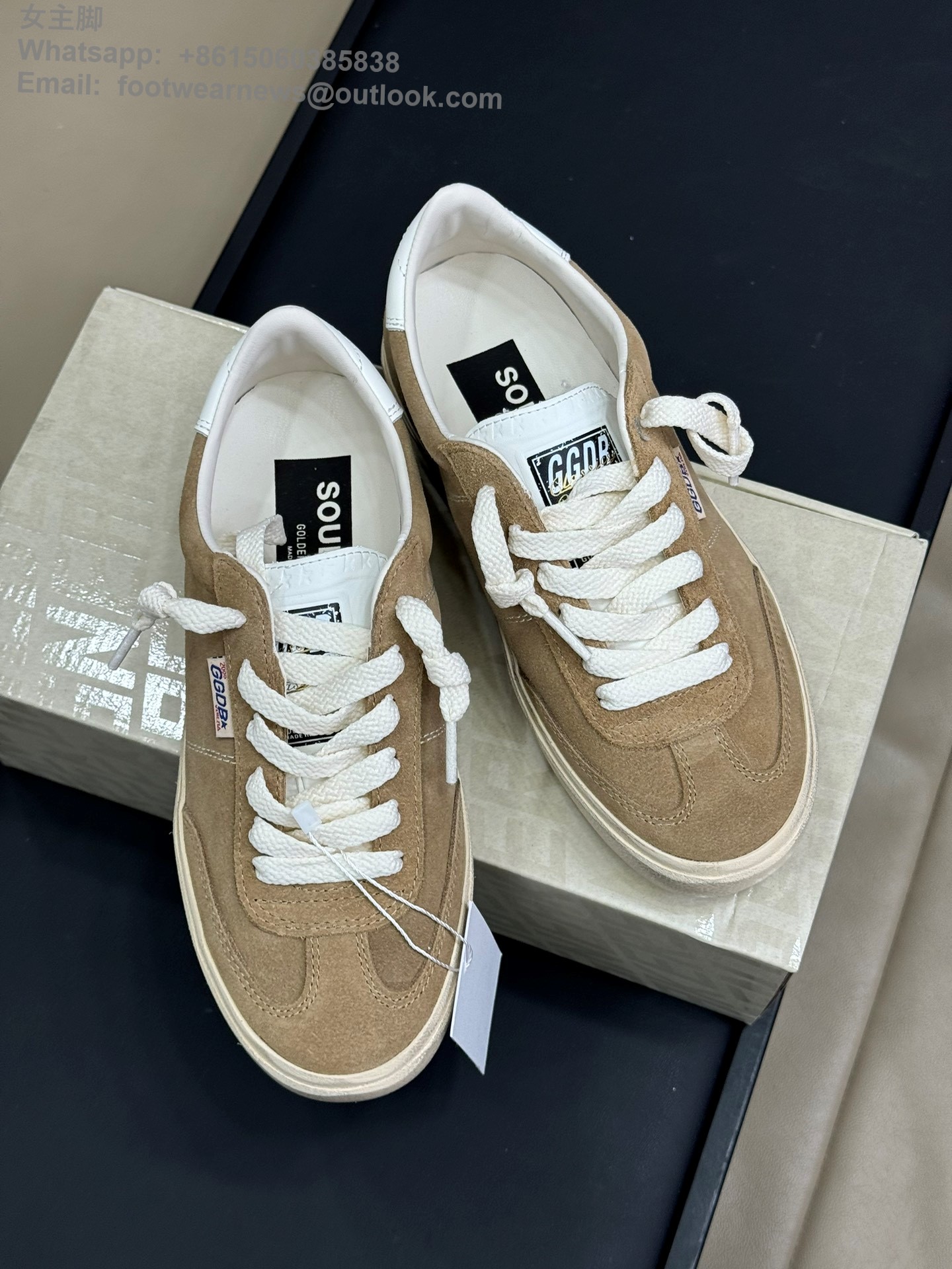 Golden Goose Soul-star Suede Sneakers GGDB Mens Women Shoes