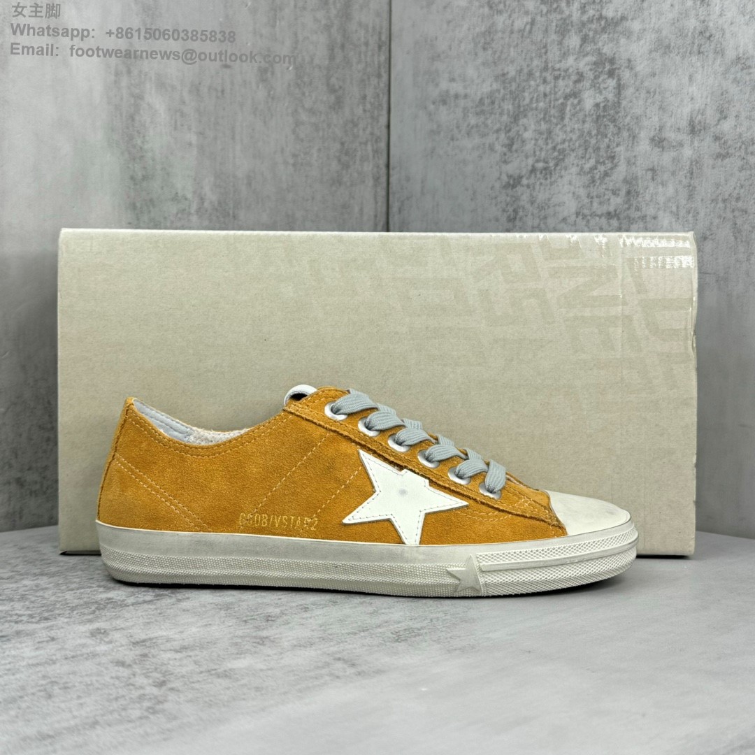 Golden Goose Vstar2 Suede Sneakers GGDB Mens Women Shoes