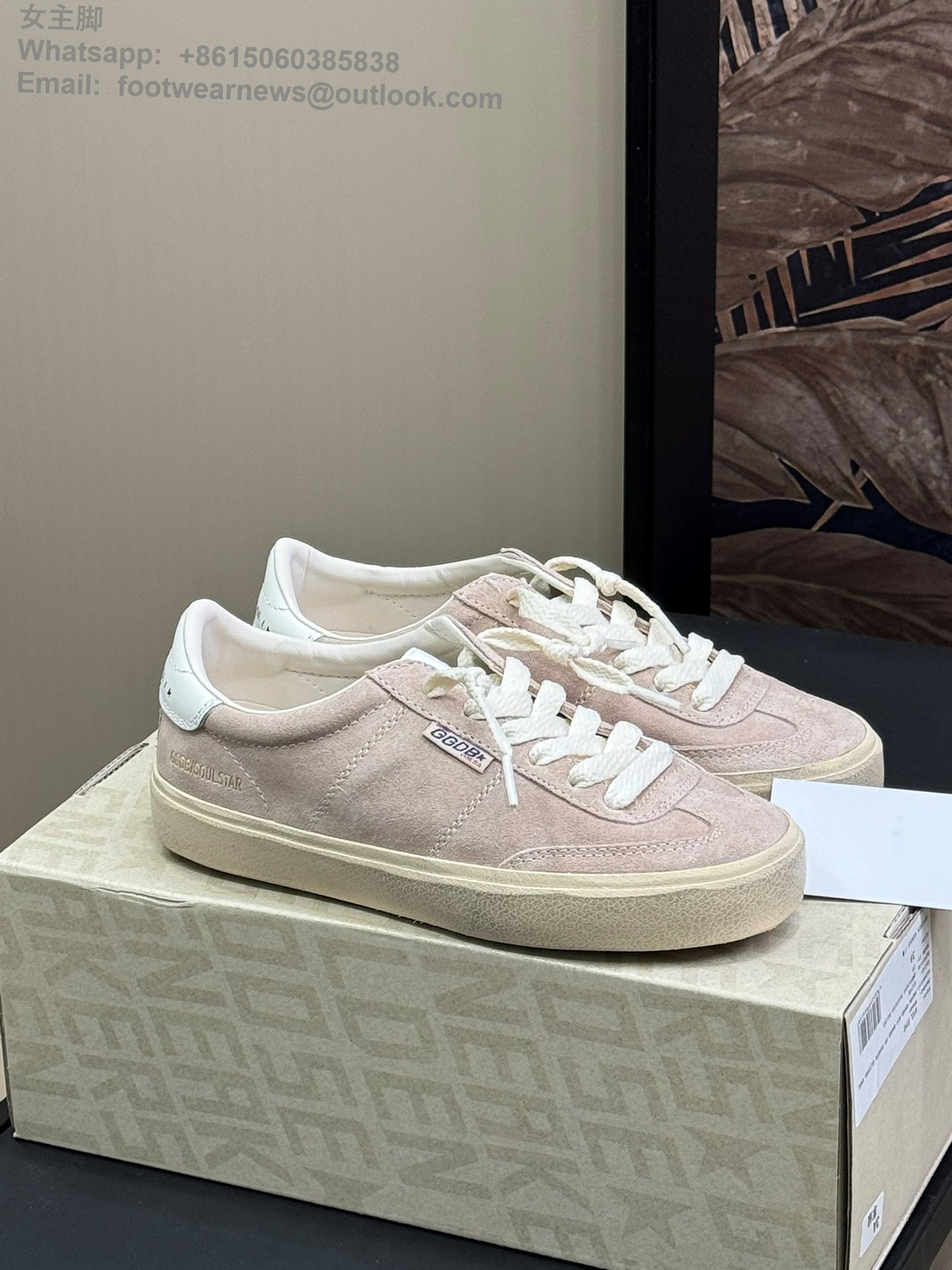 Golden Goose Soul-star Suede Sneakers GGDB Mens Women Shoes