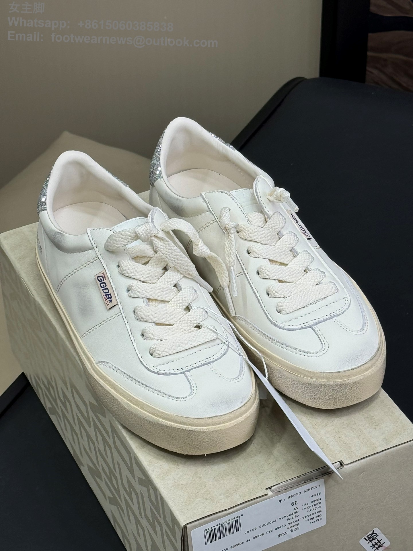 Golden Goose Soul-star Suede Sneakers GGDB Mens Women Shoes