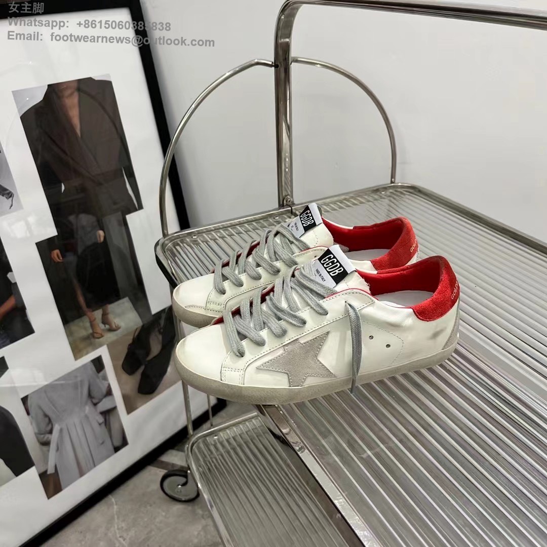 GOLDEN GOOSE Super Star Sneakers GGDB Low top Mens Women Shoes