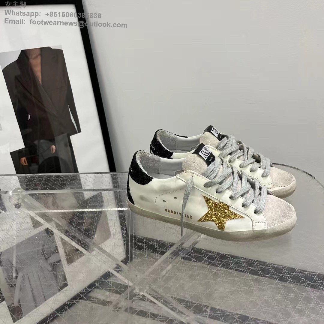 GOLDEN GOOSE Super Star Sneakers GGDB Low top Mens Women Shoes