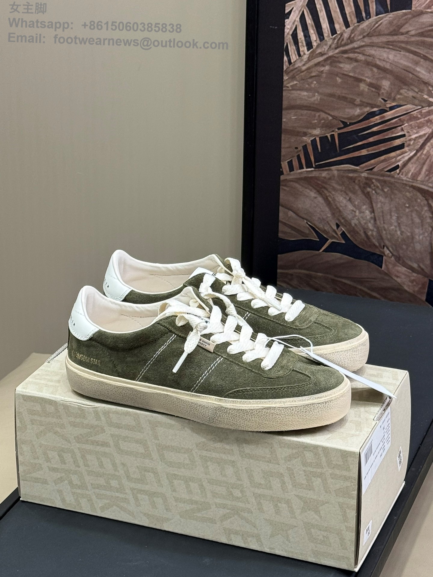 Golden Goose Soul-star Suede Sneakers GGDB Mens Women Shoes