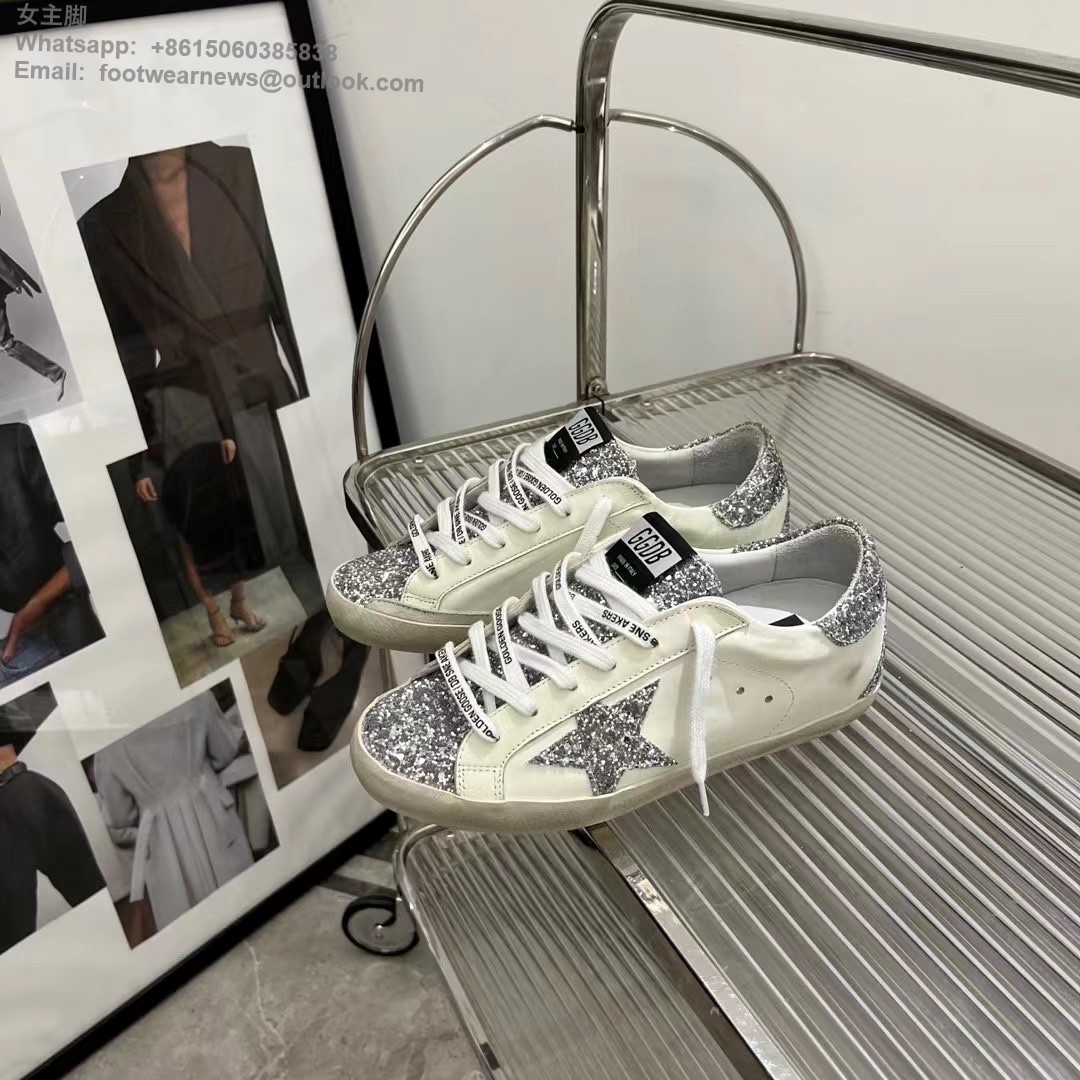 GOLDEN GOOSE Super Star Sneakers GGDB Low top Mens Women Shoes