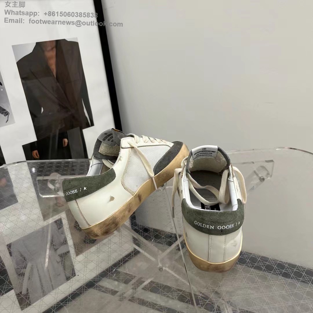 GOLDEN GOOSE Super Star Sneakers GGDB Low top Mens Women Shoes