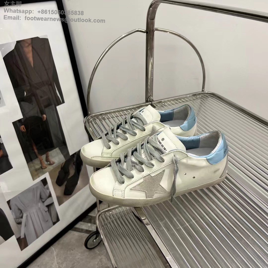 GOLDEN GOOSE Super Star Sneakers GGDB Low top Mens Women Shoes
