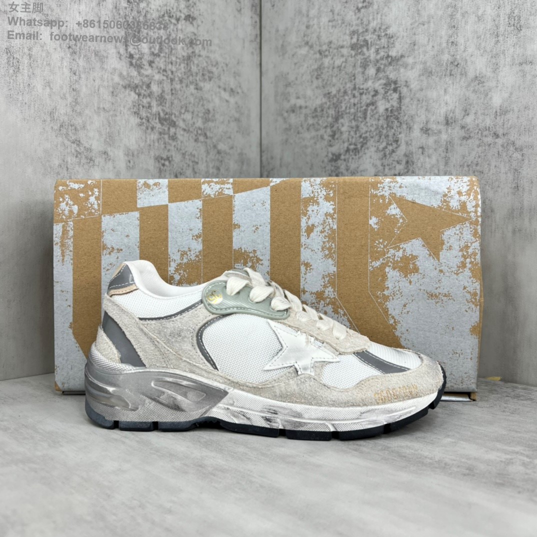 GOLDEN GOOSE Dad-Star Running Trainers GGDB Mens Women Sneaker Shoes