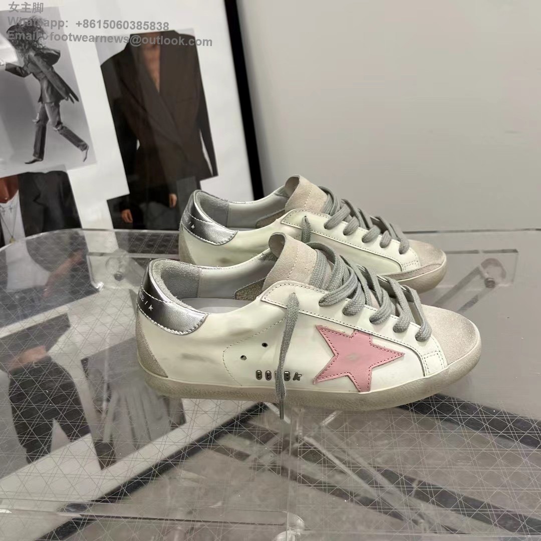GOLDEN GOOSE Super Star Sneakers GGDB Low top Mens Women Shoes