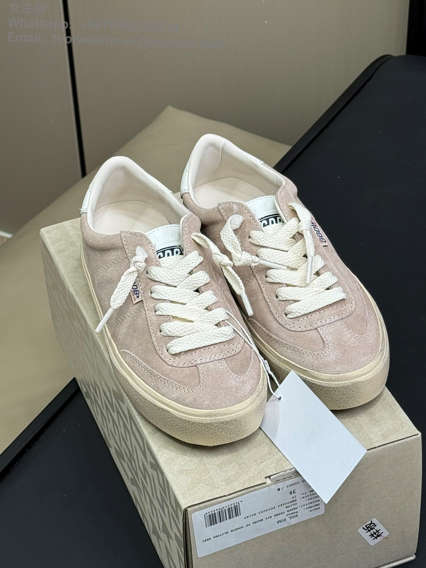 Golden Goose Soul-star Suede Sneakers GGDB Mens Women Shoes