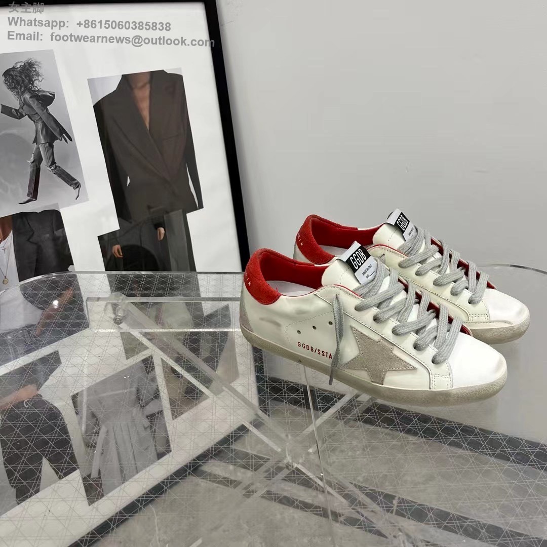 GOLDEN GOOSE Super Star Sneakers GGDB Low top Mens Women Shoes