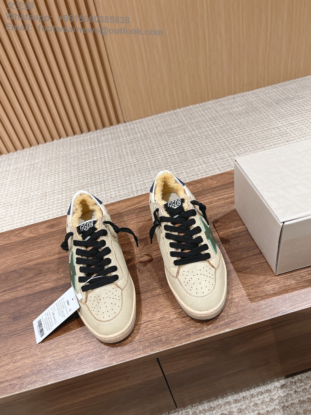 GOLDEN GOOSE Ball Star distressed leather sneakers ggdb women men shoes