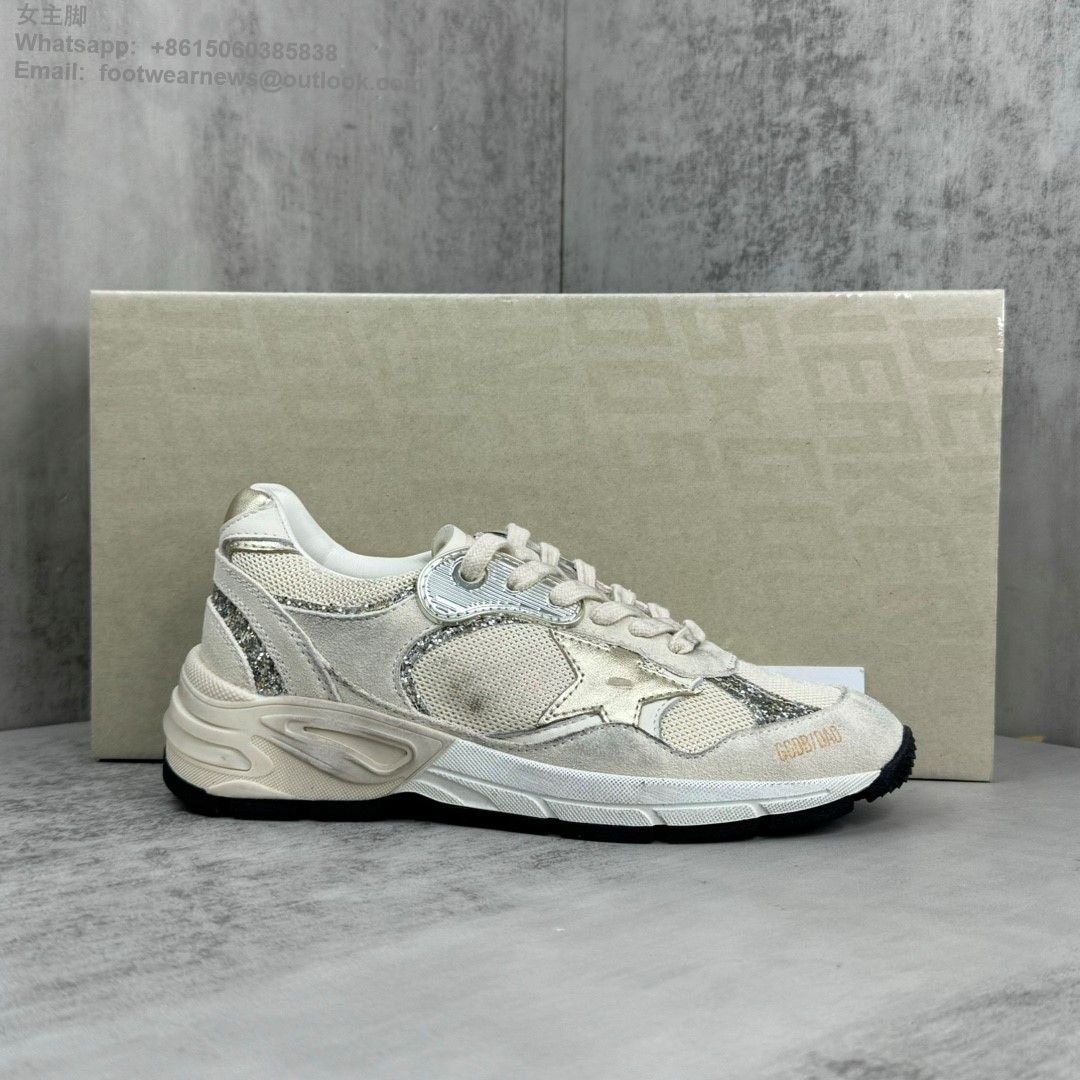GOLDEN GOOSE Dad-Star Running Trainers GGDB Mens Women Sneaker Shoes