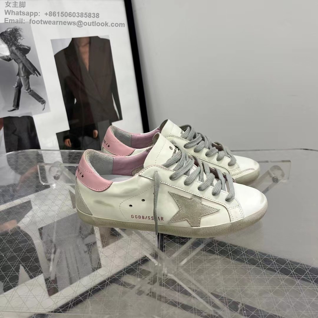 GOLDEN GOOSE Super Star Sneakers GGDB Low top Mens Women Shoes