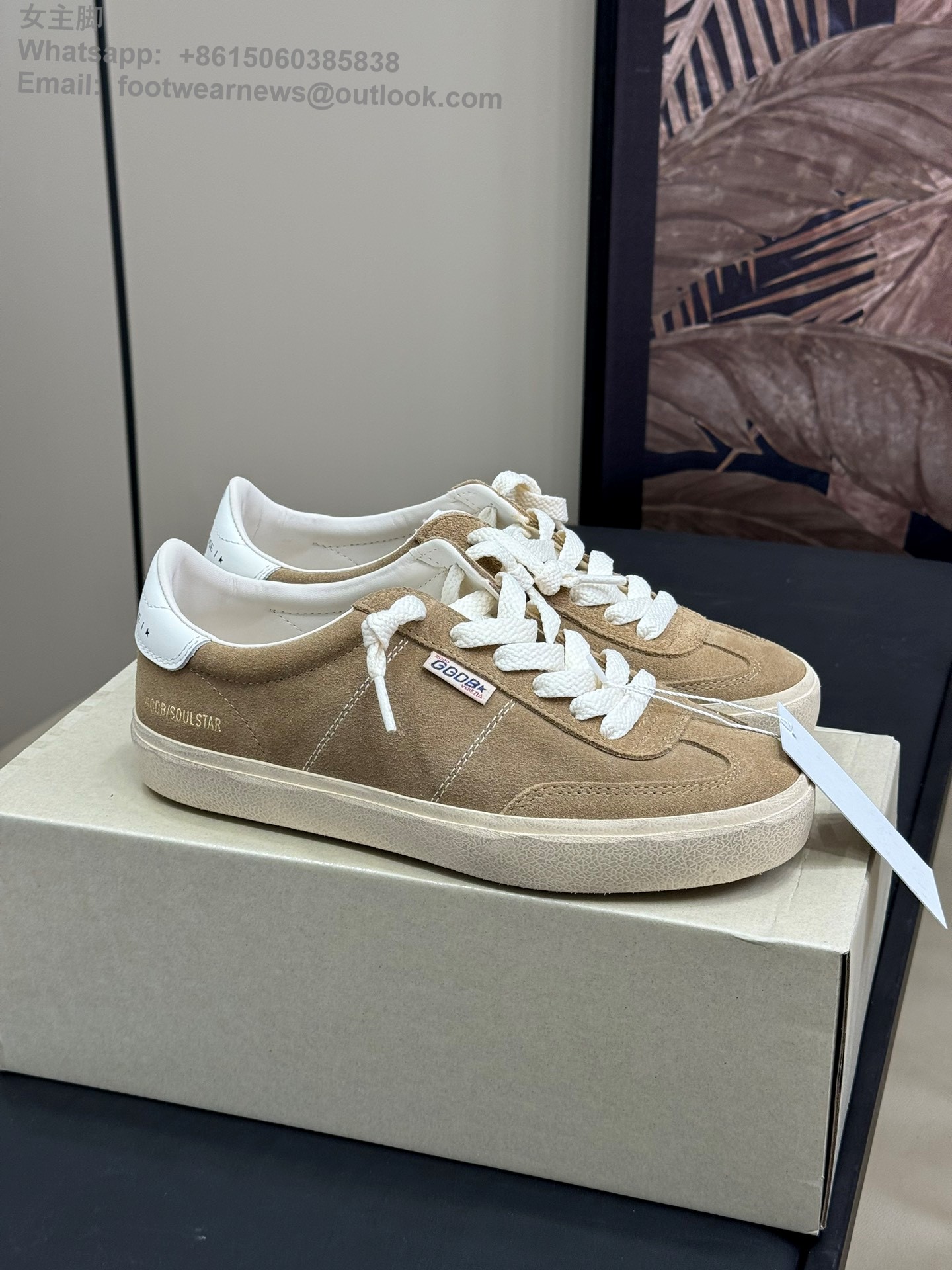 Golden Goose Soul-star Suede Sneakers GGDB Mens Women Shoes