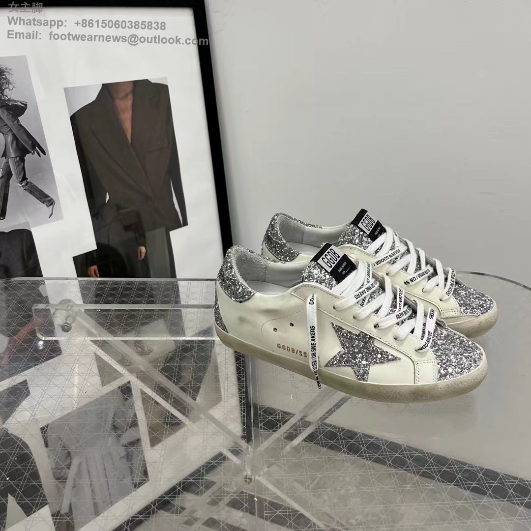GOLDEN GOOSE Super Star Sneakers GGDB Low top Mens Women Shoes