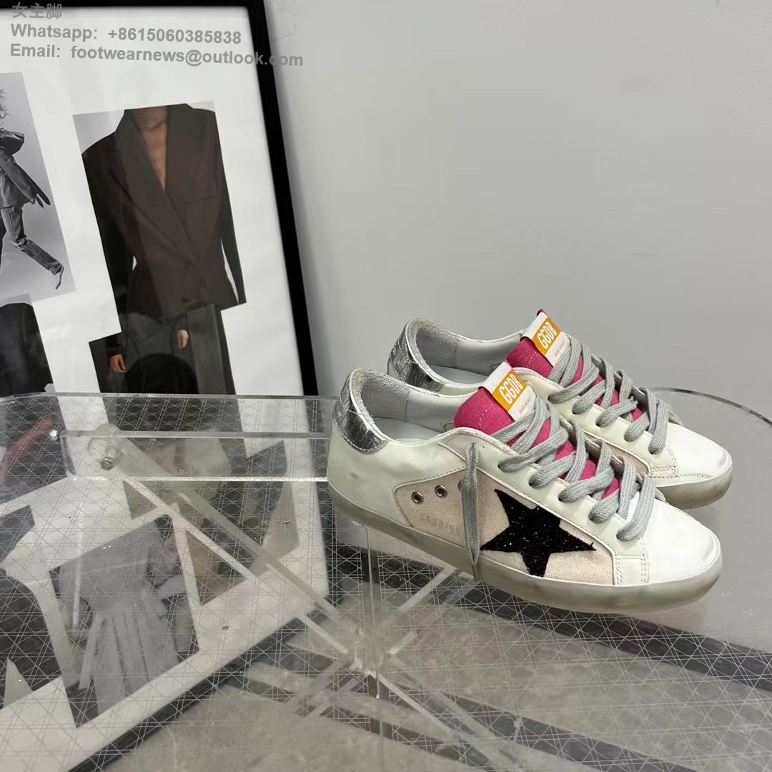 GOLDEN GOOSE Super Star Sneakers GGDB Low top Mens Women Shoes studs
