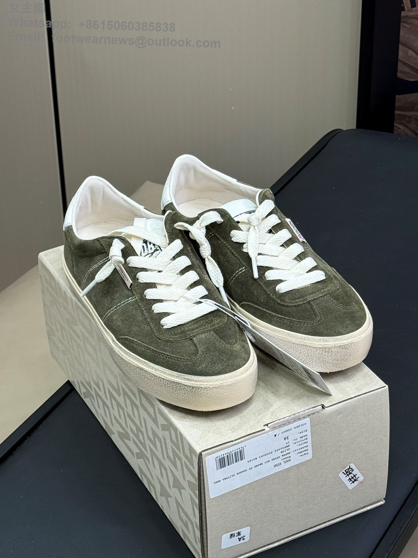 Golden Goose Soul-star Suede Sneakers GGDB Mens Women Shoes