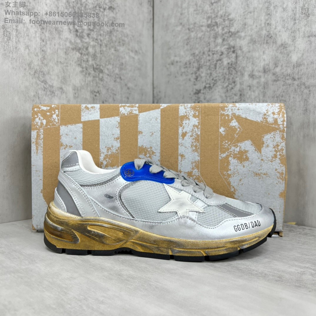 GOLDEN GOOSE Dad-Star Running Trainers GGDB Mens Women Sneaker Shoes