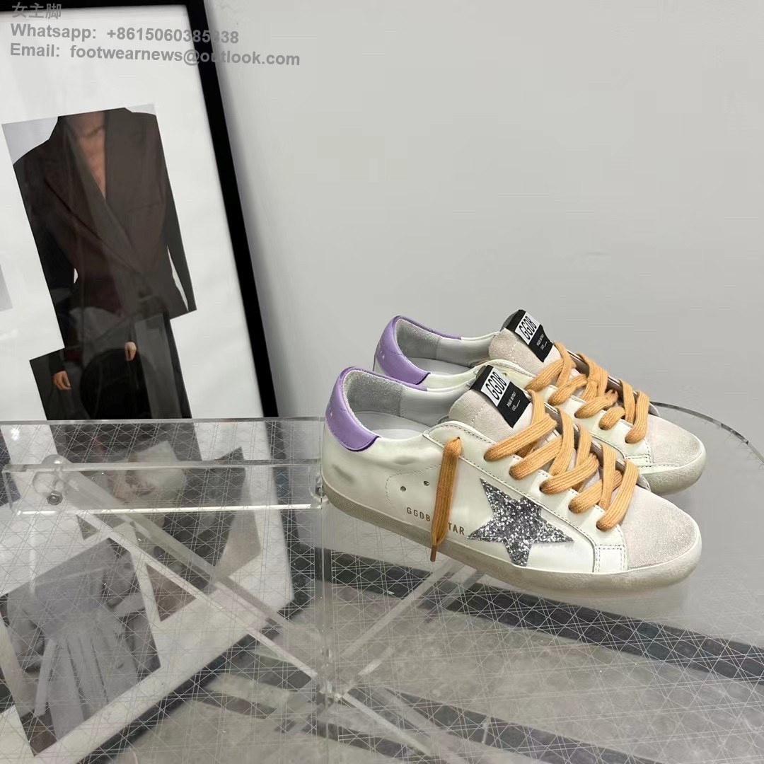 GOLDEN GOOSE Super Star Sneakers GGDB Low top Mens Women Shoes