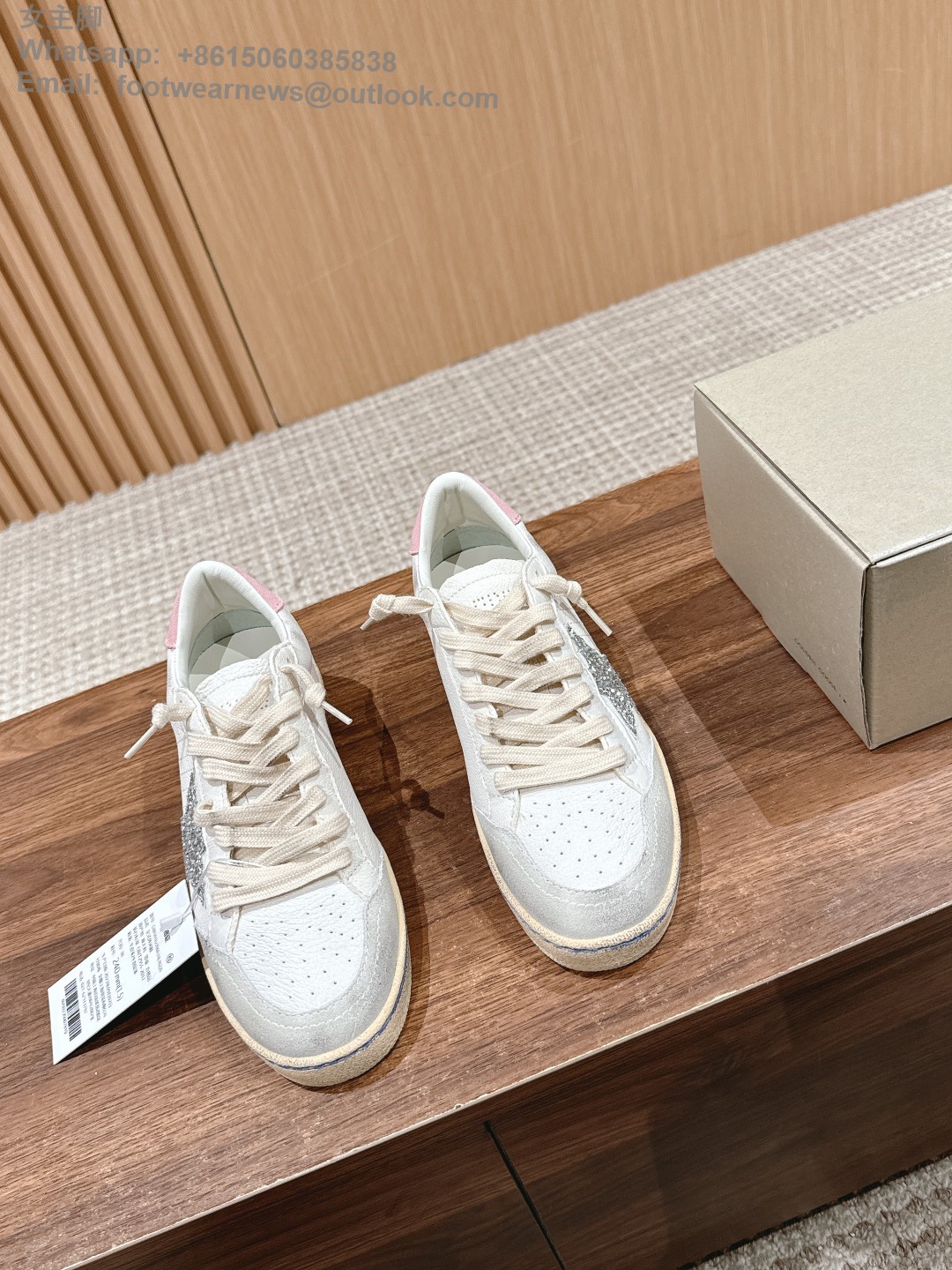 GOLDEN GOOSE Ball star Sneakers ggdb women men shoes glitter