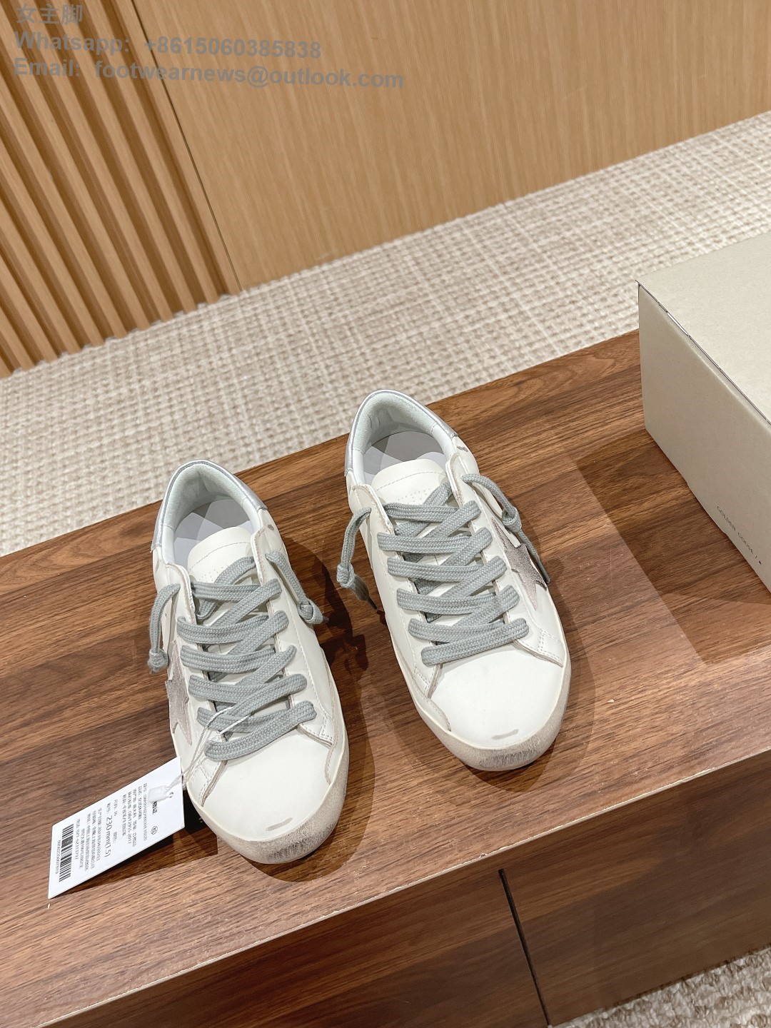 GOLDEN GOOSE super star Low top sneakers GGDB Mens Women Shoes