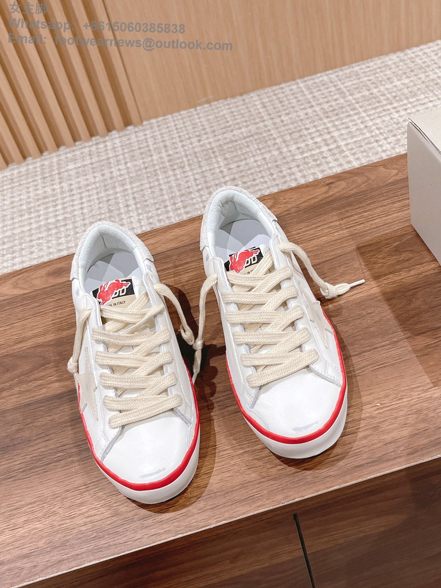 GOLDEN GOOSE super star Low top sneakers GGDB Mens Women Shoes