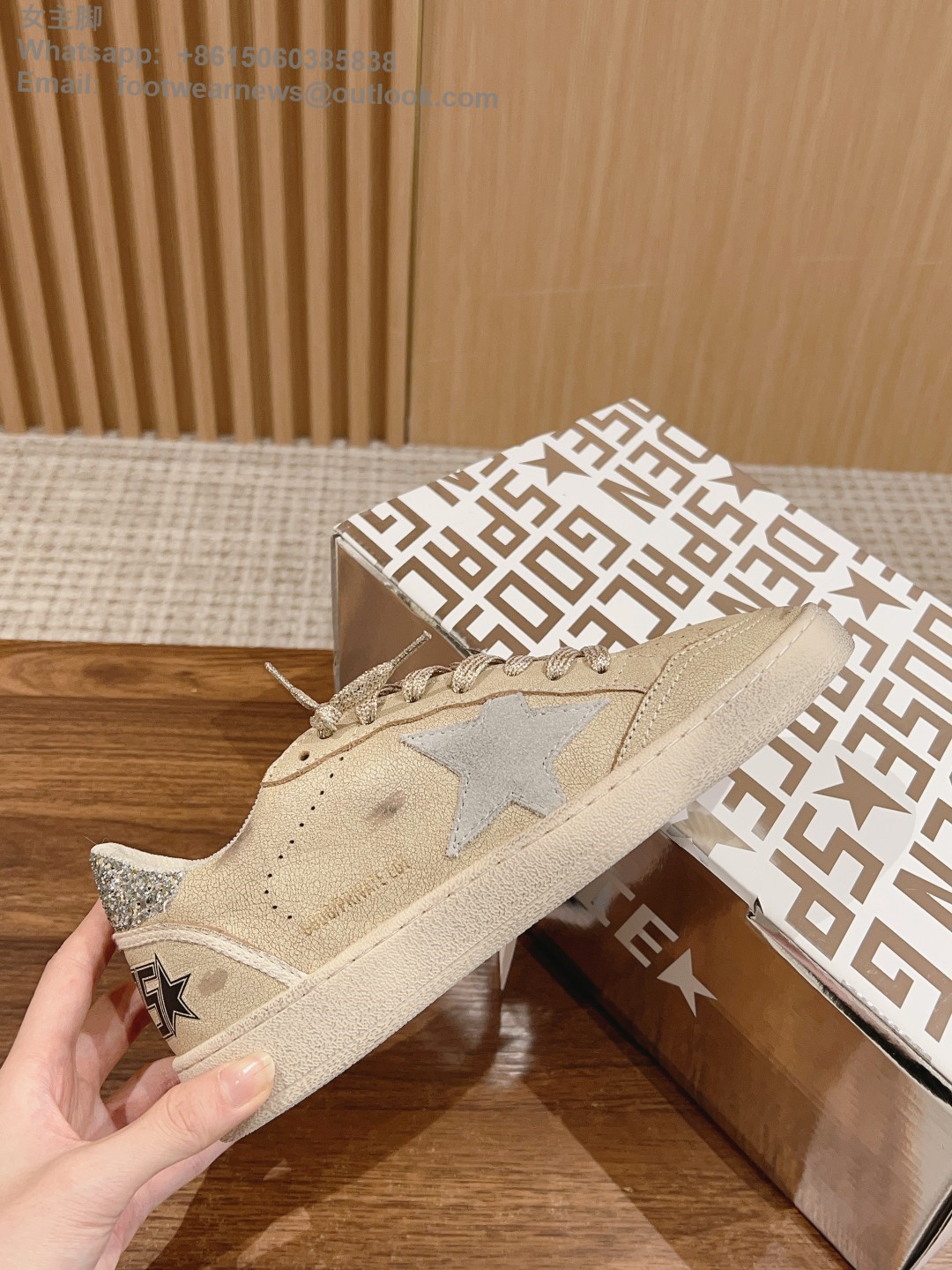 GOLDEN GOOSE Ball star Private edt Low top sneakers GGDB Mens Women Shoes