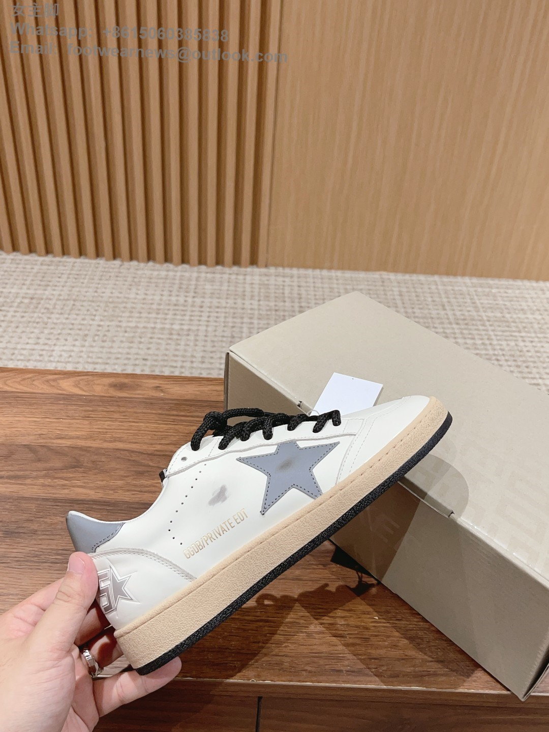 GOLDEN GOOSE Ball star Private edt Low top sneakers GGDB Mens Women Shoes