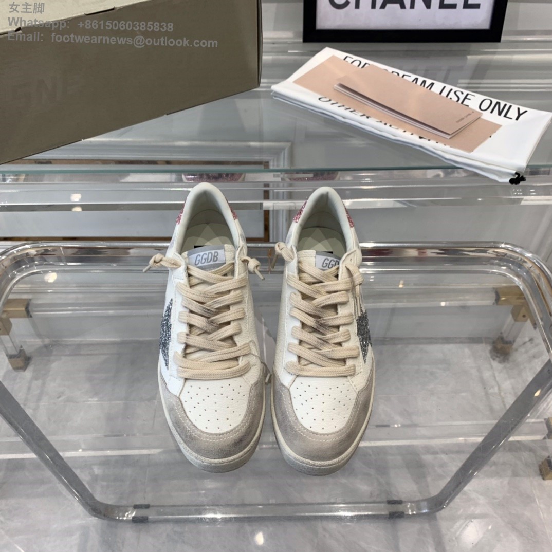 GOLDEN GOOSE Ball star low top GGDB Women Sneaker Shoes