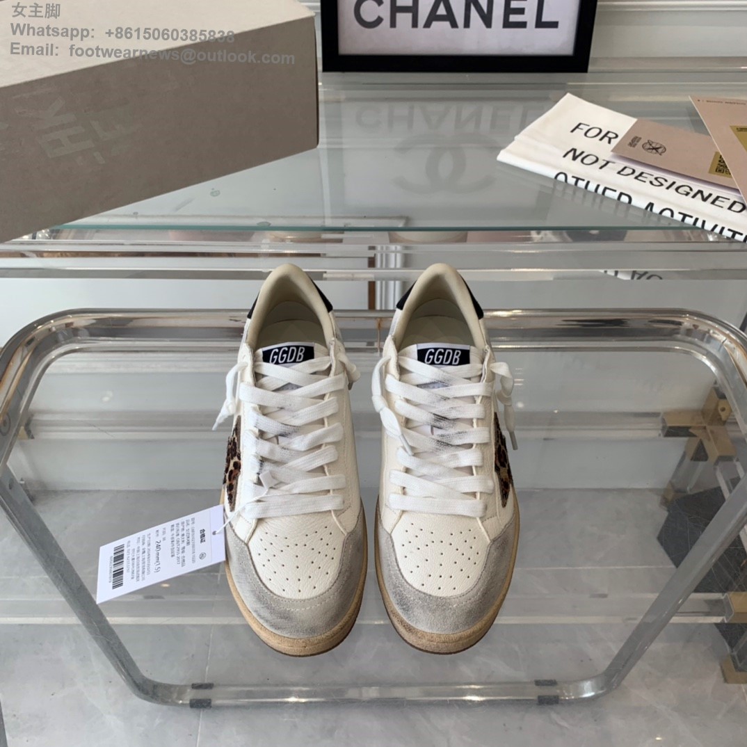 GOLDEN GOOSE ball star sneakers GGDB Women Sneaker Shoes leopard