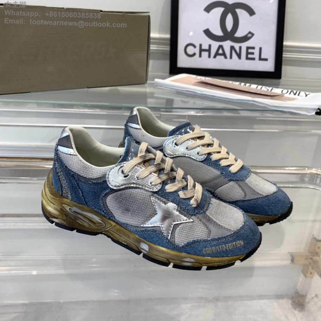 GOLDEN GOOSE Dad-Star Running Trainers GGDB Women Sneaker Shoes