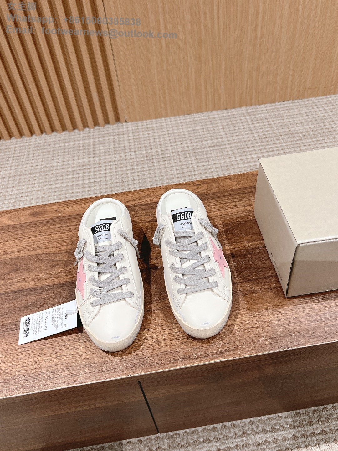 GOLDEN GOOSE super star Sabot Slip-On Low top sneakers GGDB Women Shoes Slipper