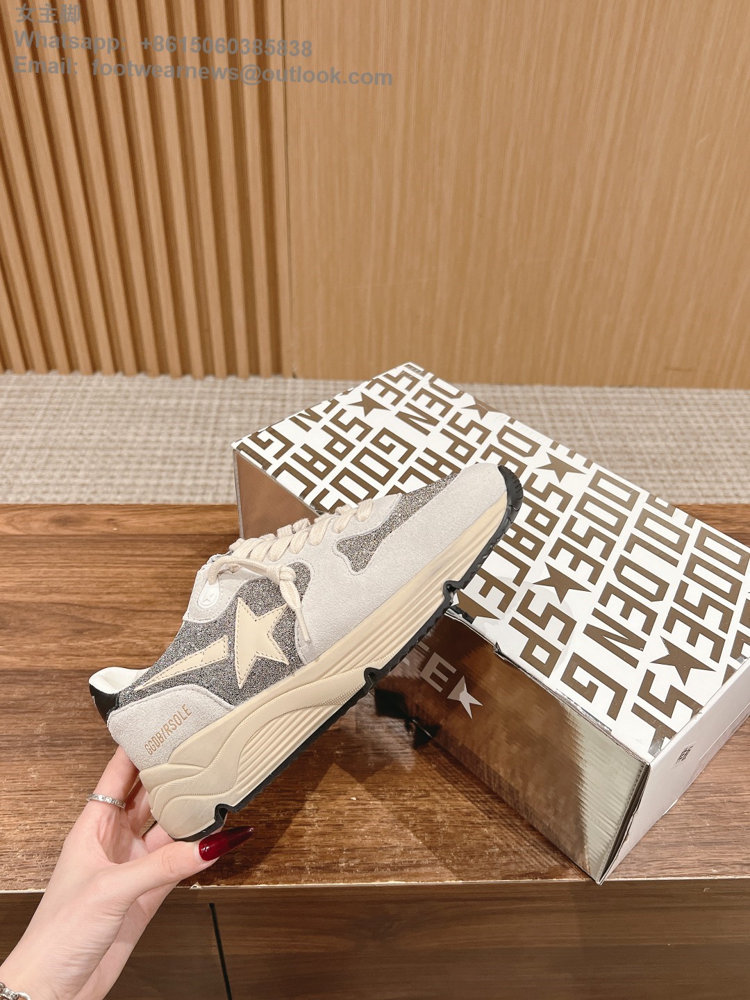 GOLDEN GOOSE Dad-Star Running Trainers GGDB Women Sneaker Shoes