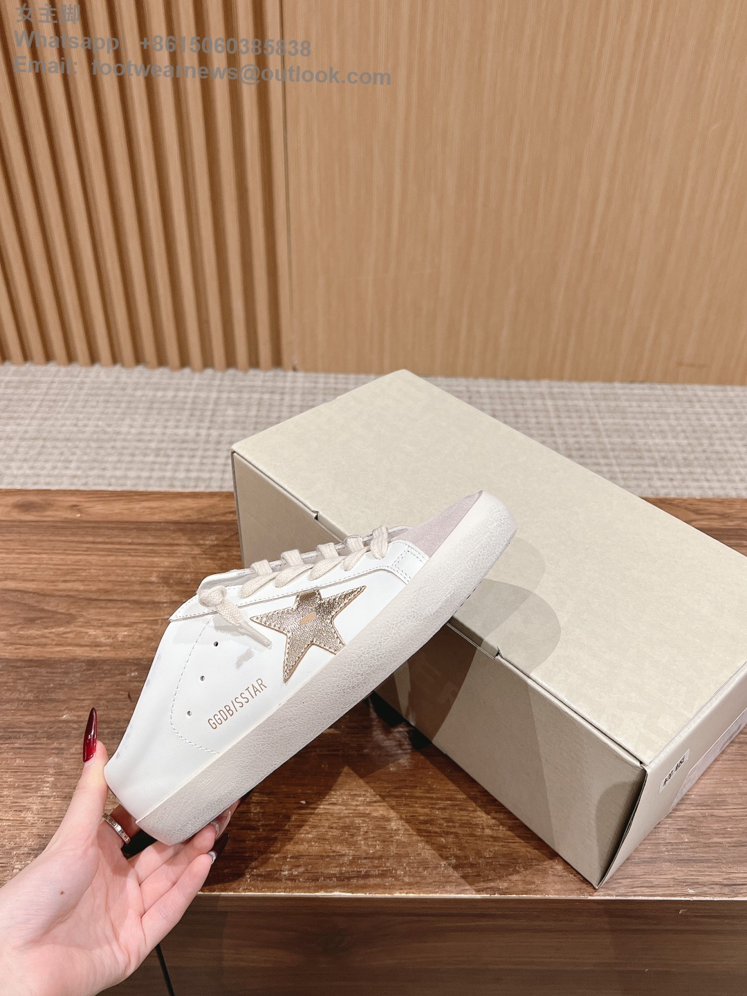 GOLDEN GOOSE super star Sabot Slip-On Low top sneakers GGDB Women Shoes Slipper