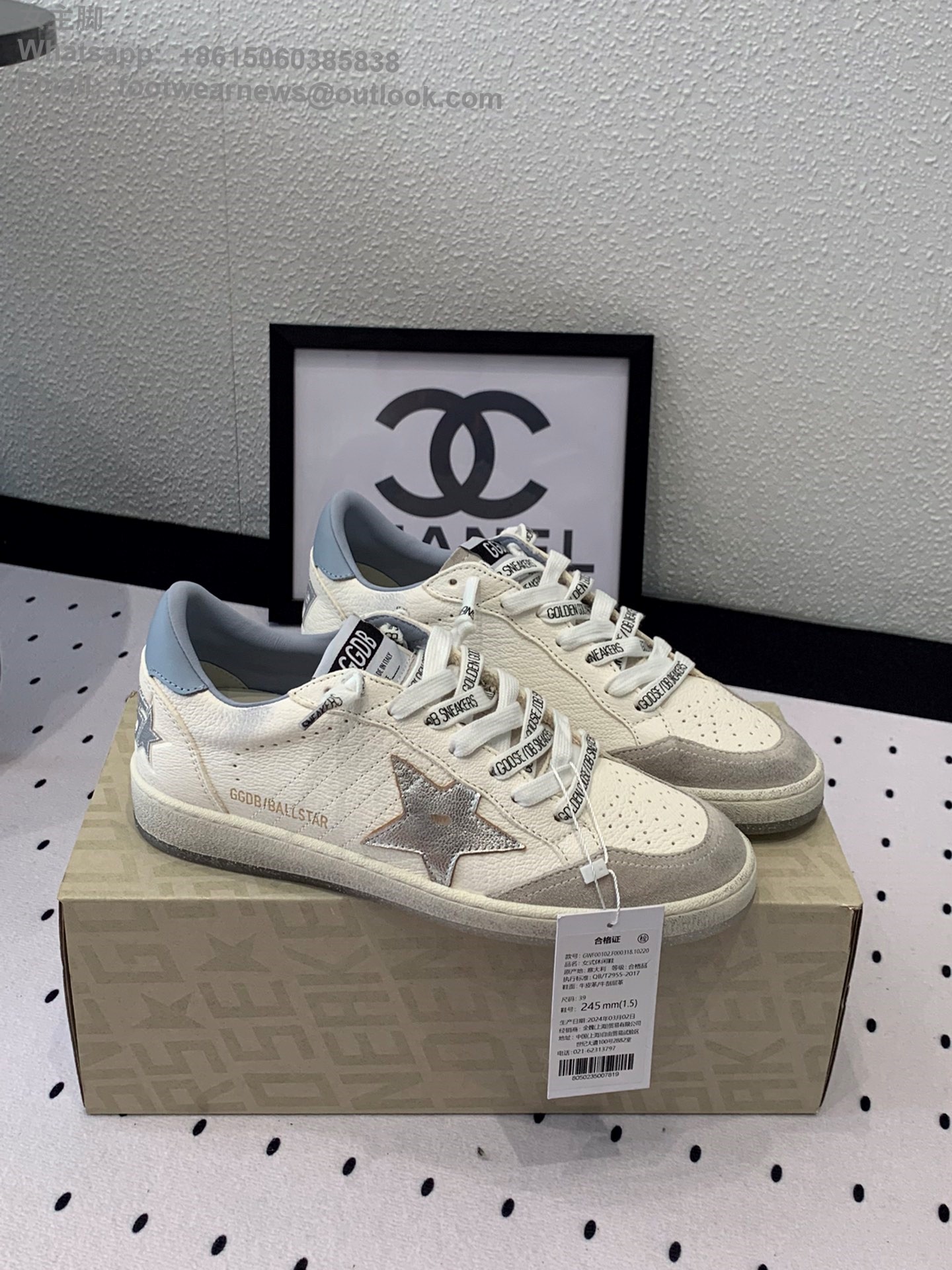 GOLDEN GOOSE Ball star Low top sneakers GGDB Women Shoes