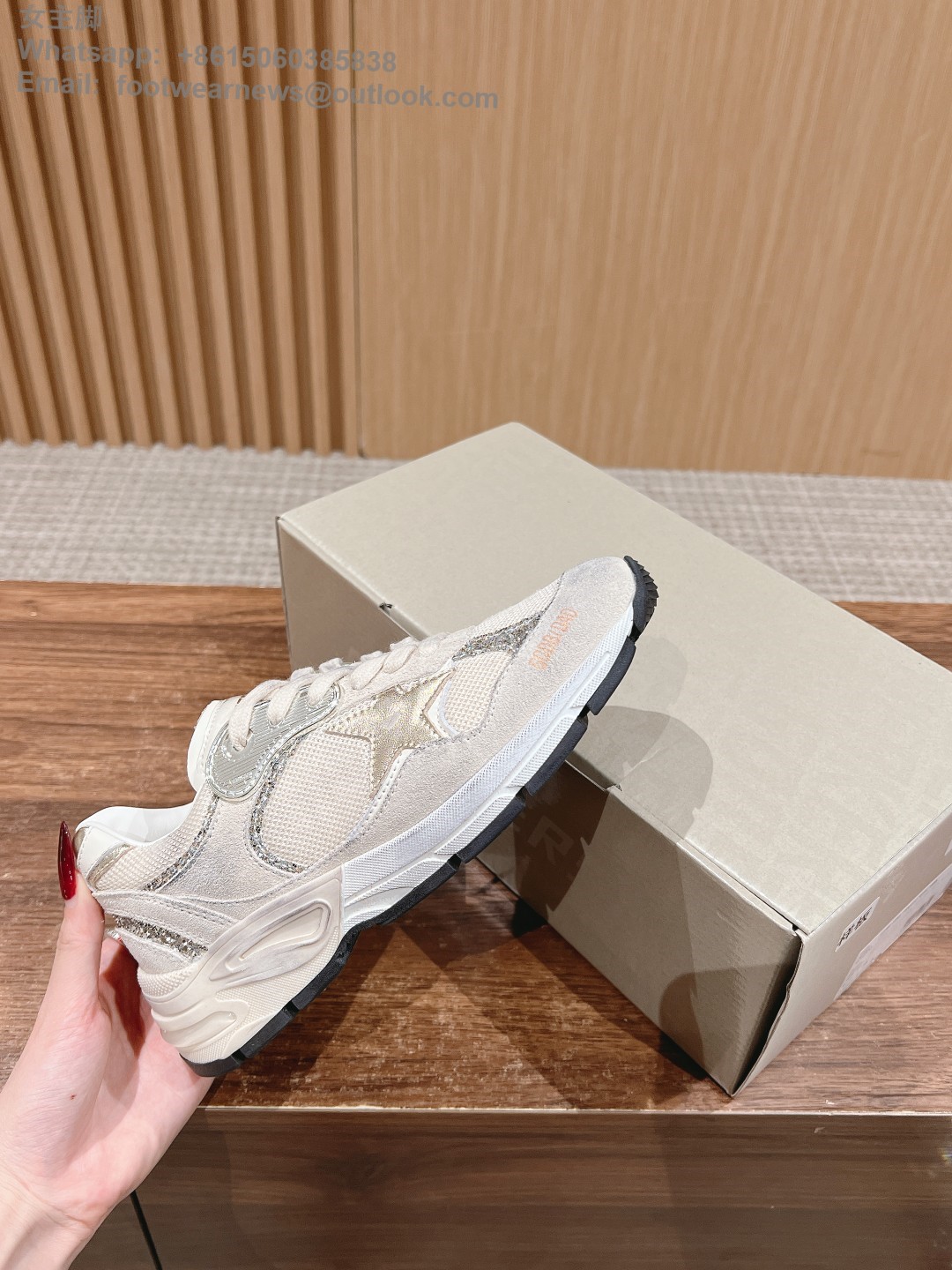 GOLDEN GOOSE Dad-Star Running Trainers GGDB Women Sneaker Shoes